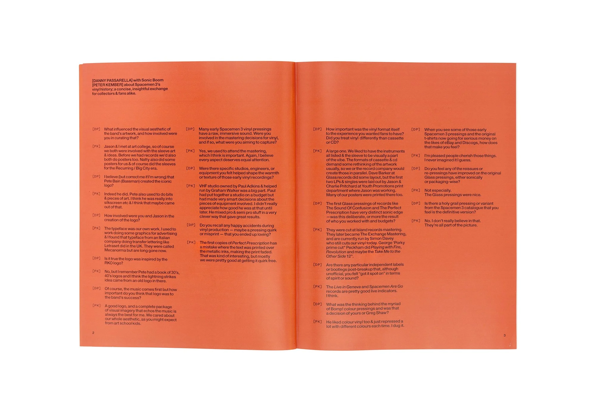 Spacemen 3 Vinyl — Passarella